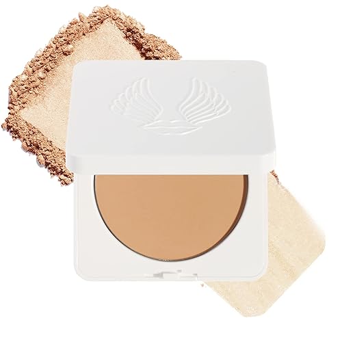 True + Luscious Sheer Halo Complexion Powder in Tan Beige - Talc-Free Setting & Foundation Powder - Oil Control Mineral Pressed Powder with Kaolin Beauty & Personal Care True + Luscious