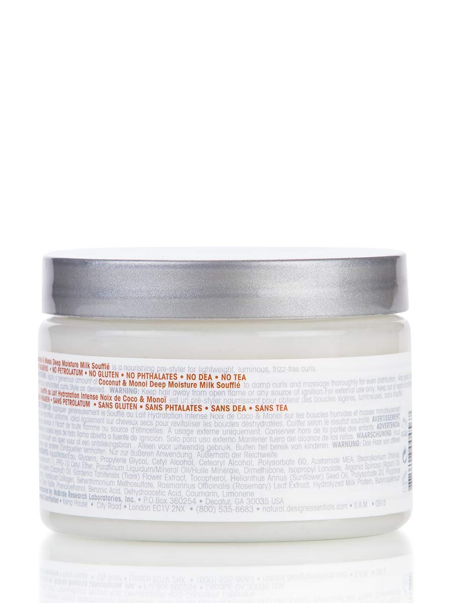 Design Essentials Deep Moisture Milk Souffle, Coconut & Monoi Collection, 12 Ounce Beauty & Personal Care Design Essentials