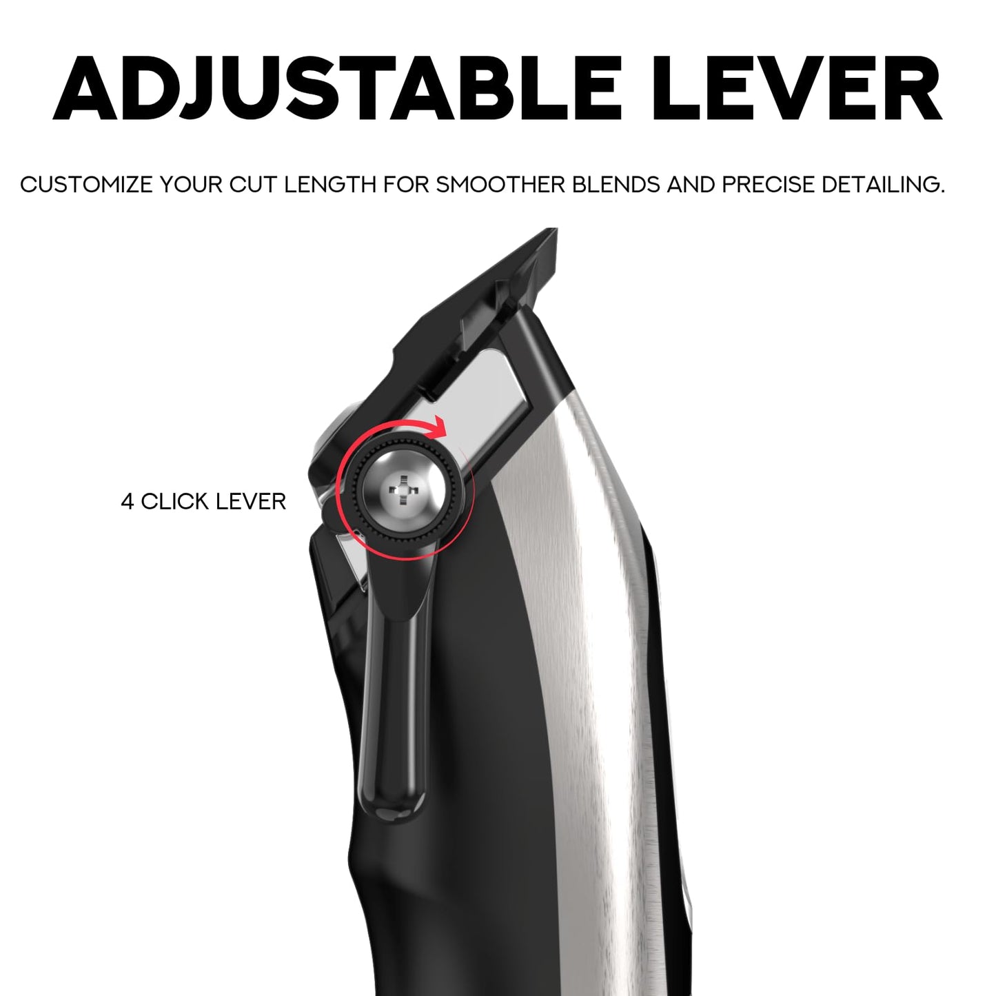Supreme Trimmer TORQ Clipper STC781 with Brushless Drone Motor - 150 Min Run Time, 8000 RPM Hair Clipper - Low Noise Professional Barber Clipper Beauty and Personal Care Supreme Trimmer