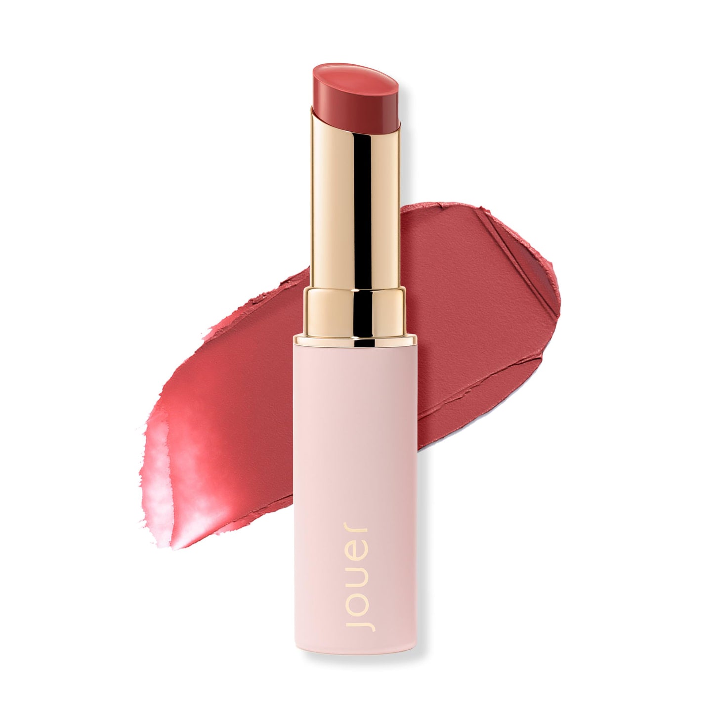 Jouer Balm Bouche Hydrating Lip Tint - Solidarité, Medium Muted Rose - Matte, Nourishing Lip Balm Beauty & Personal Care Jouer