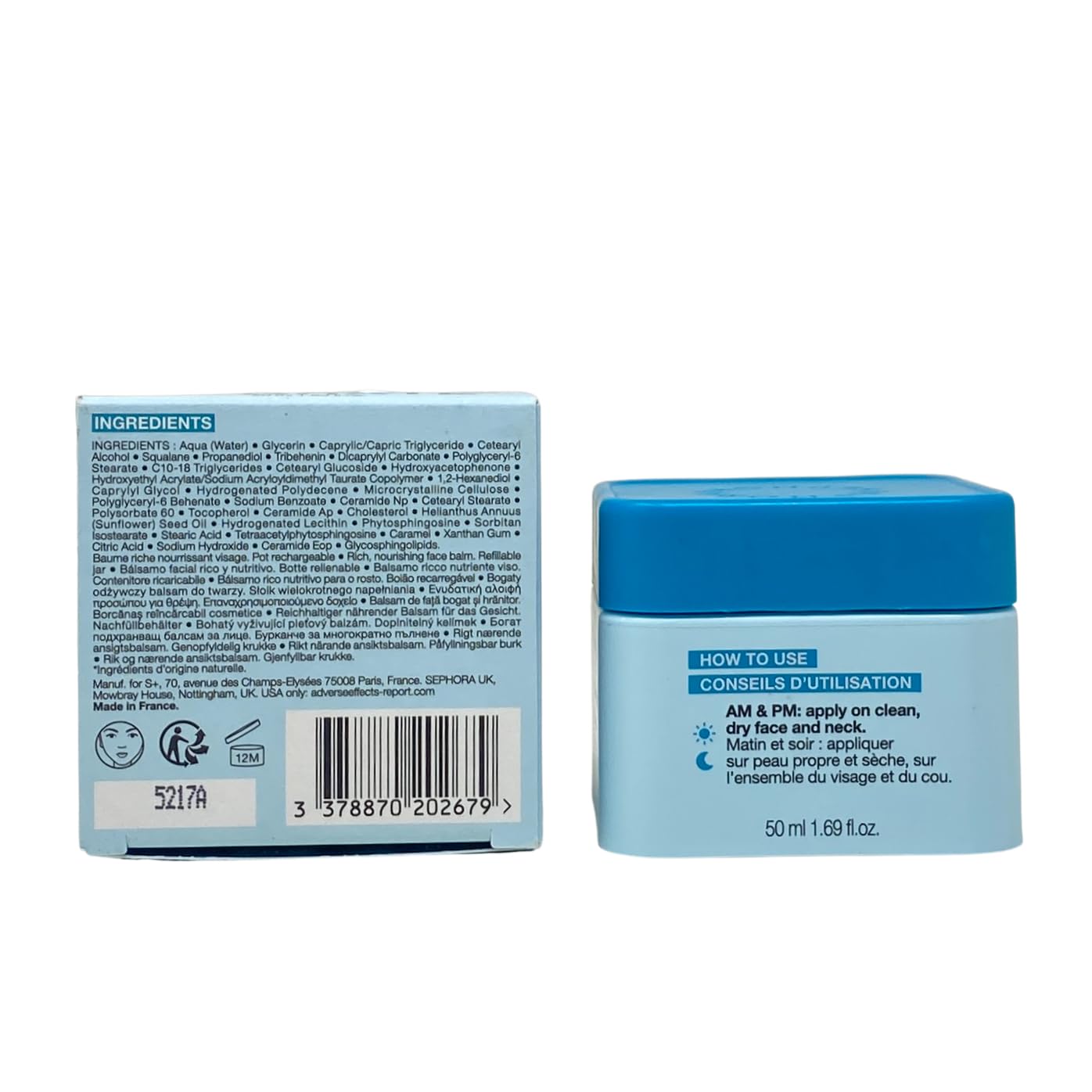 SEPHORA COLLECTION Hydrate Balmy Rich Cream 1.69 fl oz / 50 mL Beauty & Personal Care SEPHORA