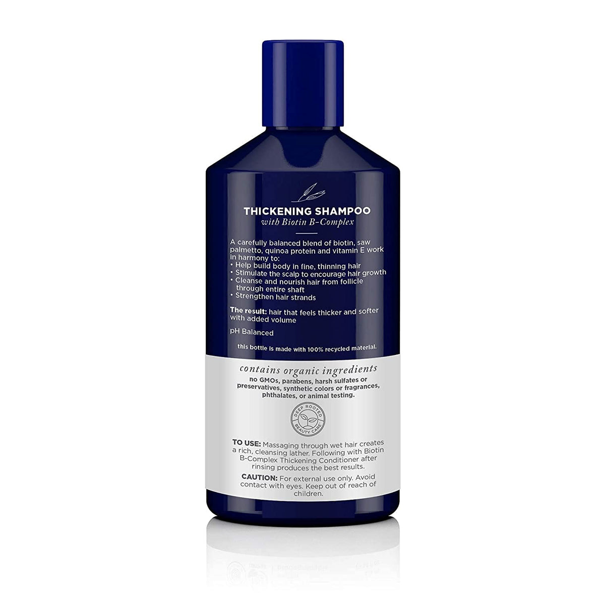 Avalon Organics Thickening Shampoo Complex (Packaging may vary), Biotin B, 14 Fl Oz