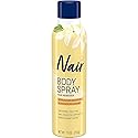 Nair Body Spray Hair Remover, Hands-Free Applicator Hair Removal Spray with Moroccan Argan Oil and Orange Blossom for Body, 7.5 Oz Beauty & Personal Care Nair