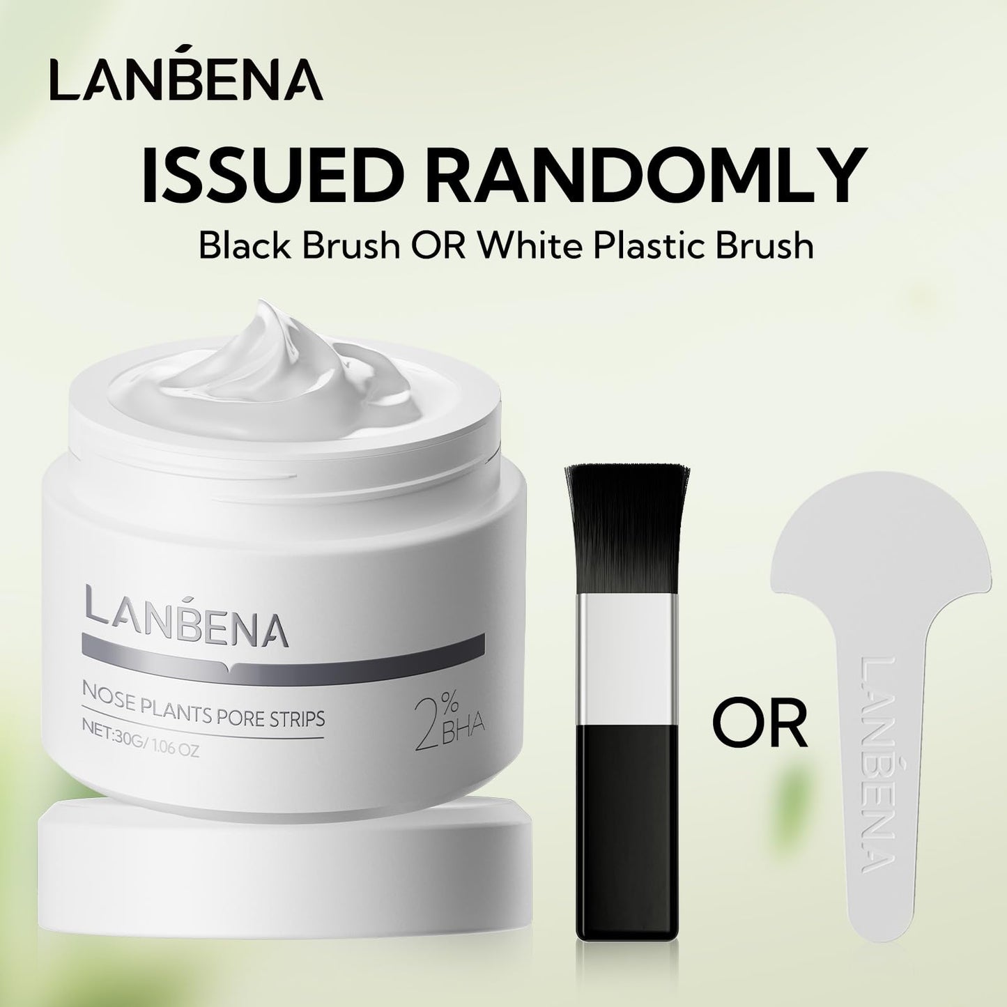 LANBENA 2.0 Nose Pore Strips, Blackhead Remover Mask with Salicylic Acid, Amazonian White Clay, Pore Cleanser Purifying Peel off Face Mask with 60 PCS Beauty & Personal Care LANBENA
