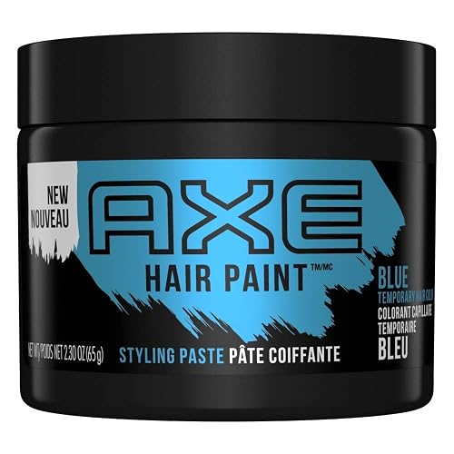 AXE Hair Paint Temporary Color Styling Paste Blue 2.3 oz (Pack of 3) Beauty & Personal Care AXE