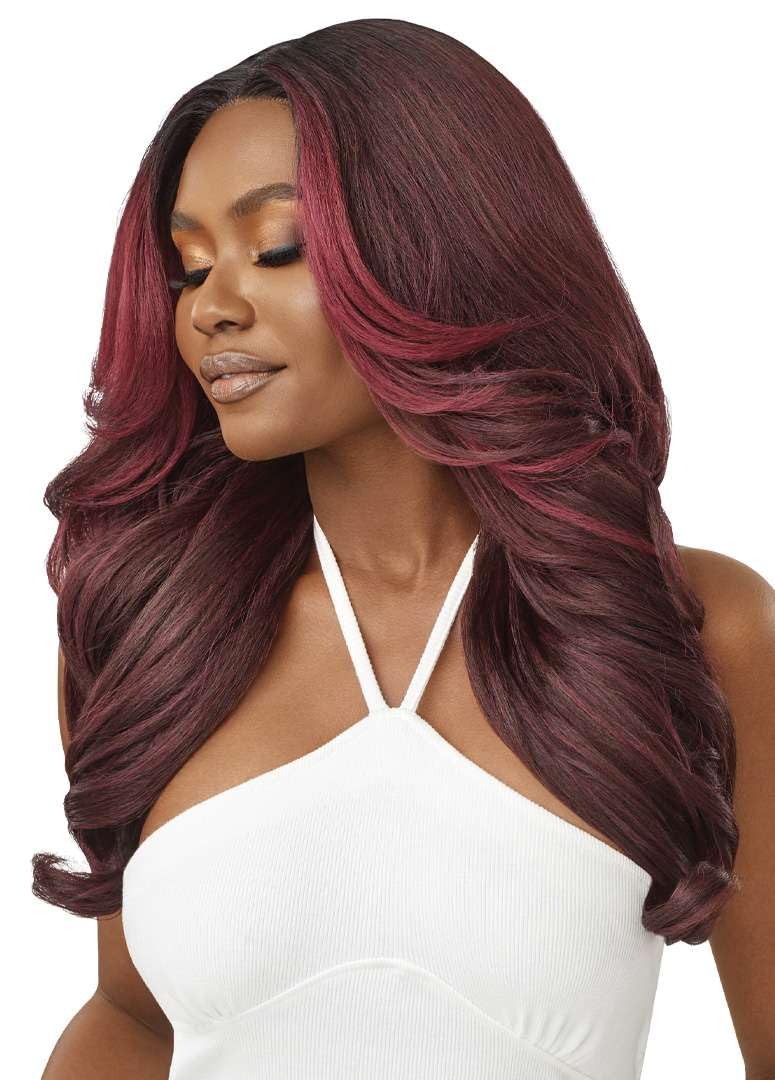 Outre Lace Front Wig - Talha (DRFF2/CHERRY RED)