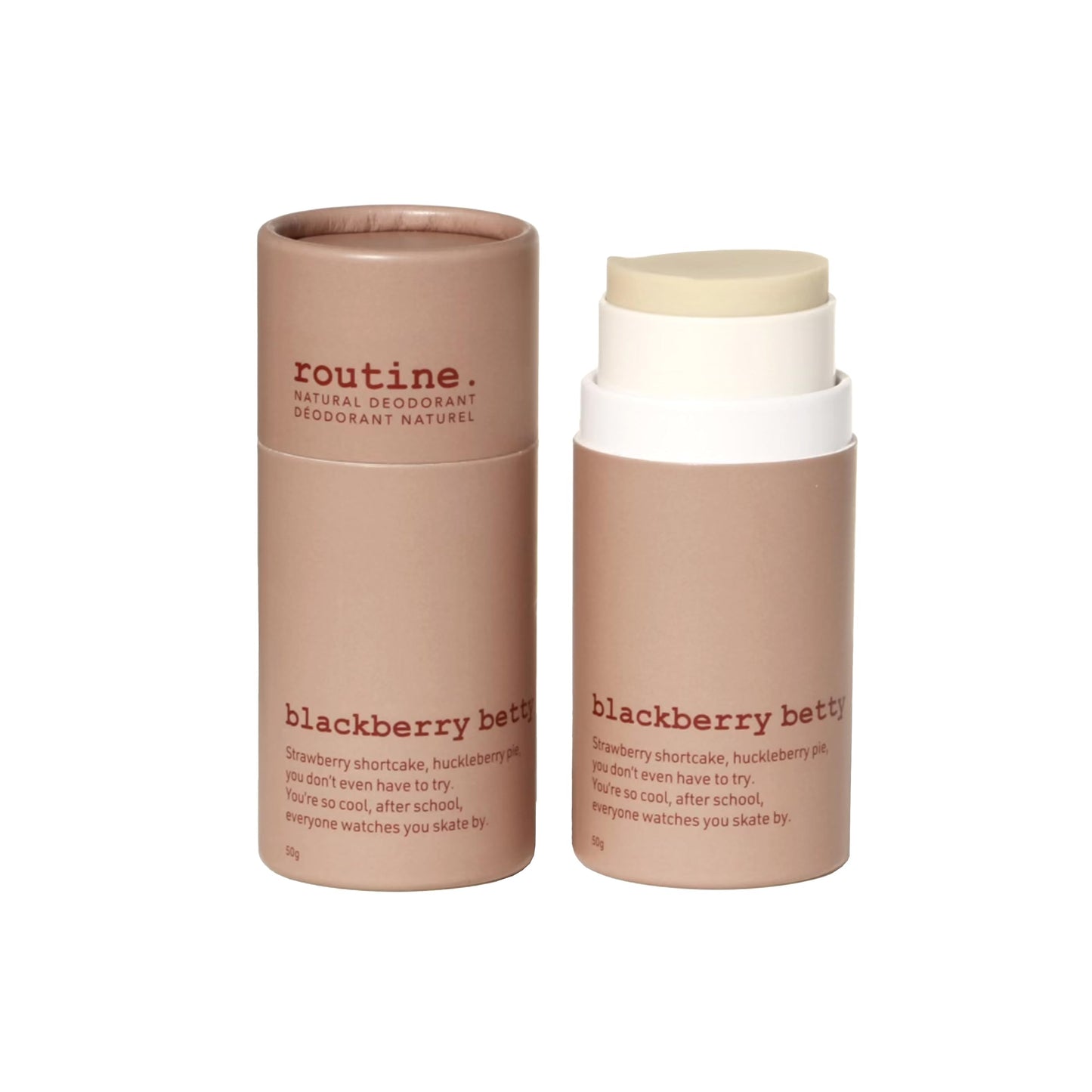 Routine. Natural Deodorant Blackberry Betty Deo Stick - 1.7 Fluid Oz. Aluminum Free Natural Deodorant For Women & Men - (Stick Formula) Beauty and Personal Care Routine