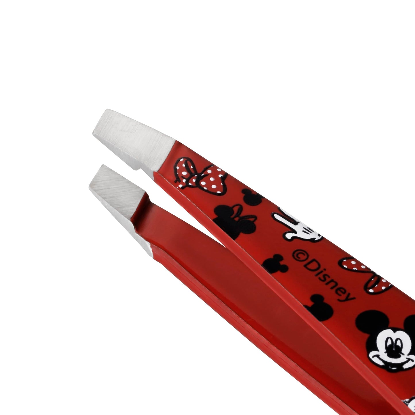 Tweezerman Disney's Mickey Mouse & Minnie Mouse We Got Ears Mini Slant Tweezer - Tweezers for Eyebrows, Travel Tweezers for Eyebrows, Facial Hair Beauty & Personal Care Tweezerman