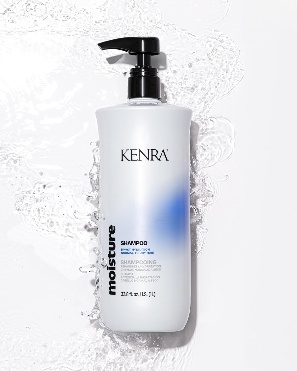 Kenra Professional Moisture Shampoo & Conditioner Set | Boost Hydration | Improve Manageability and Shine | Nourish Dry Hair | Color Safe | Efforless