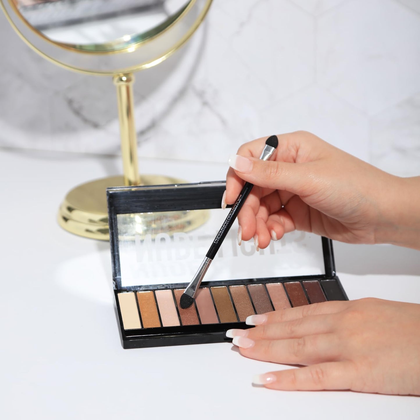 Uncommon Cosmetics Eyeshadow Palette - Ultra-Blendable, Cream Eyeshadow - Highly Pigmented Eye Makeup - Matte and Shimmer Formulas - 1 pc Beauty & Personal Care Uncommon Cosmetics