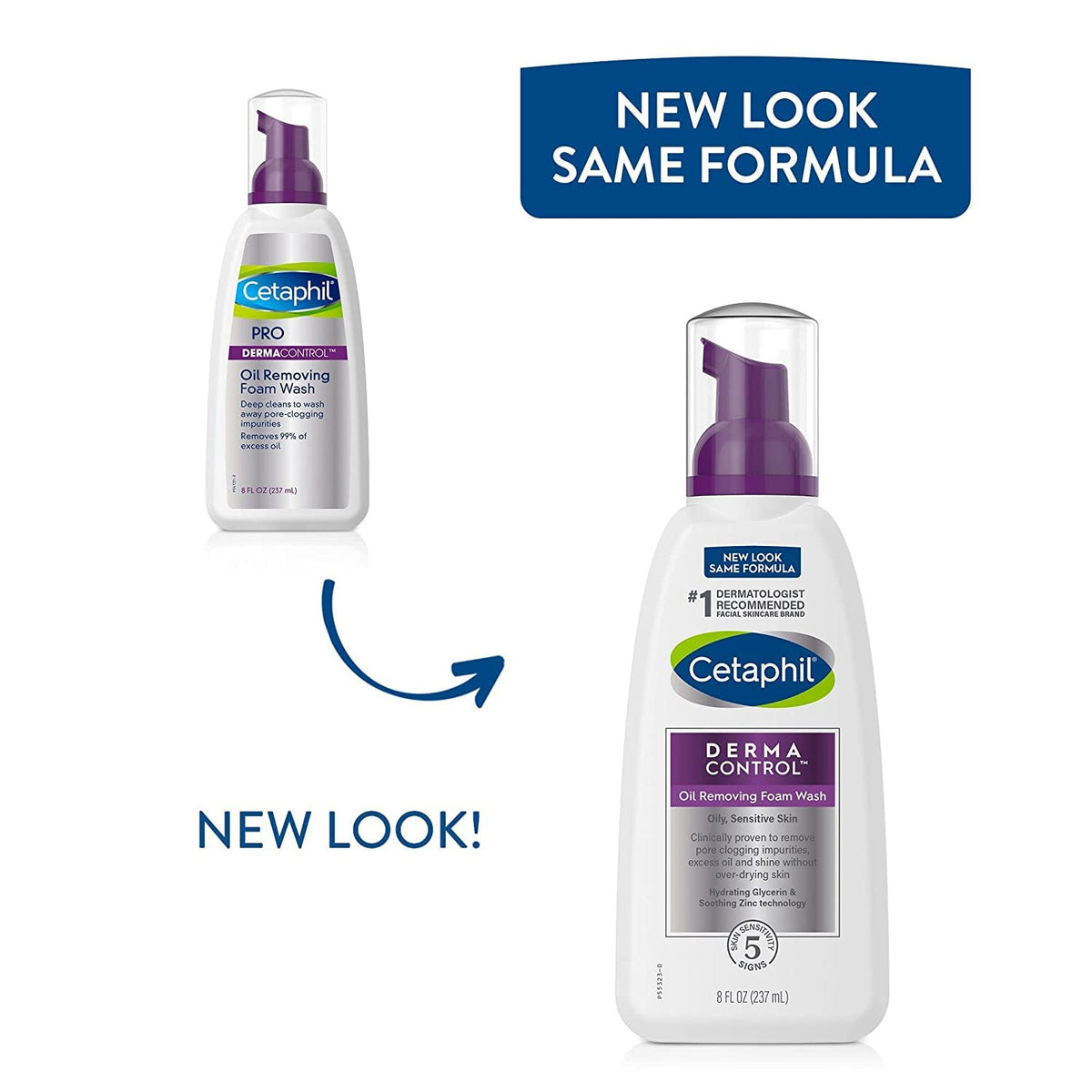Cetaphil PRO DermaControl Foam Wash 8 oz - Packaging May Vary Beauty & Personal Care Cetaphil