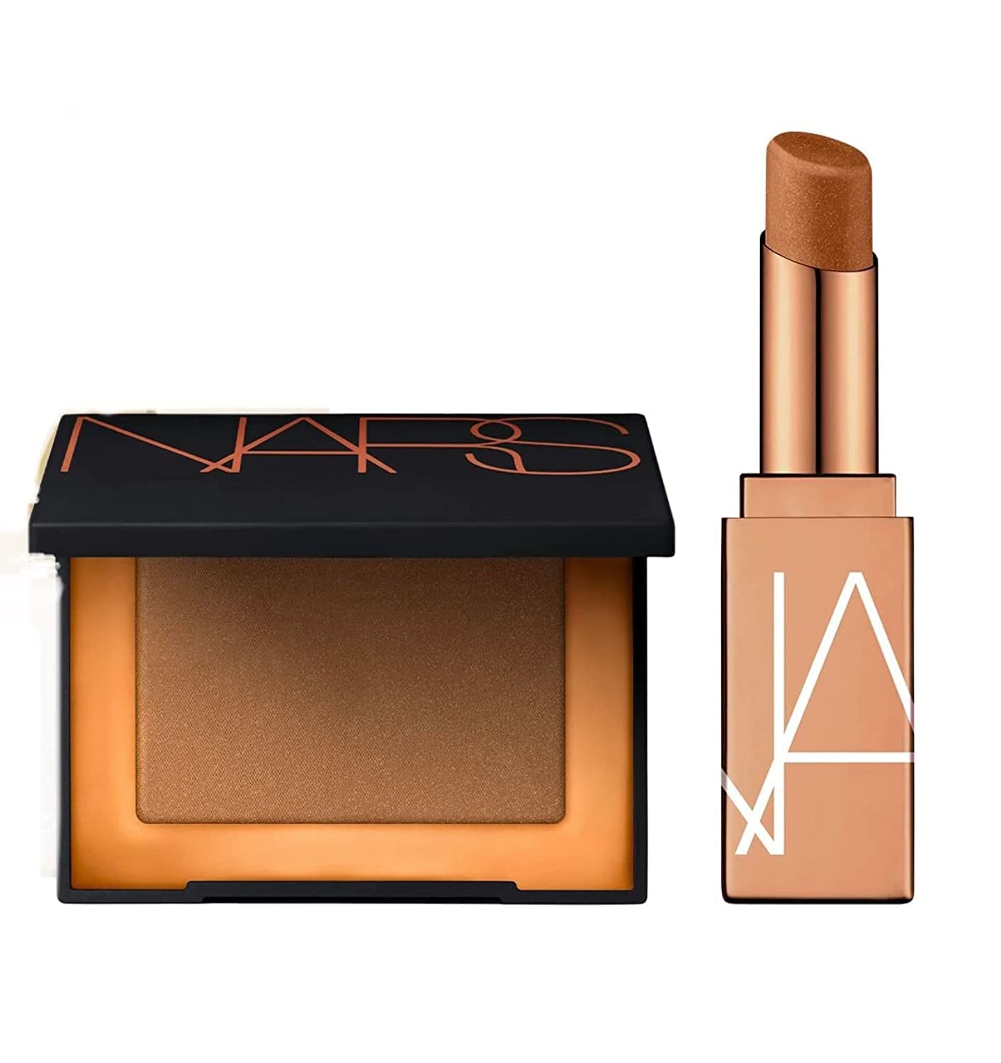 Nars Laguna Bronzer and After Glow Lip Balm Deluxe Travel Size Beauty and Personal Care NARS