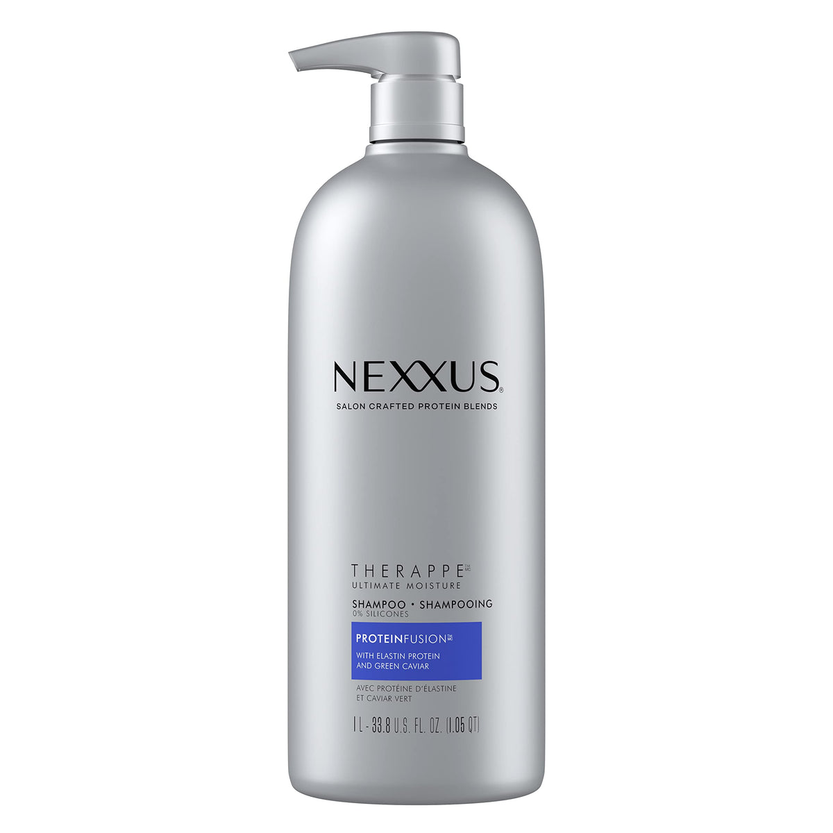 Nexxus Moisturizing Shampoo for Dry Hair Therappe Ultimate Moisture Silicone-Free, Moisturizing ProteinFusion with Elastin Protein and Green Caviar Beauty & Personal Care Nexxus