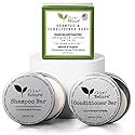 /liv/ Nature Shampoo Bar and Conditioner with Travel Tins | Lemongrass, Lavender, Tea Tree Oil | Clarifying & Growth | For Oily Hair | USA 2-pk Beauty & Personal Care /liv/ Nature