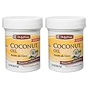 De La Cruz Coconut Oil - Expeller Pressed Coconut Oil for Skin and Hair - Natural Moisturizer for Skin and Hair - 2.2oz (2 Jars) Beauty & Personal Care De La Cruz