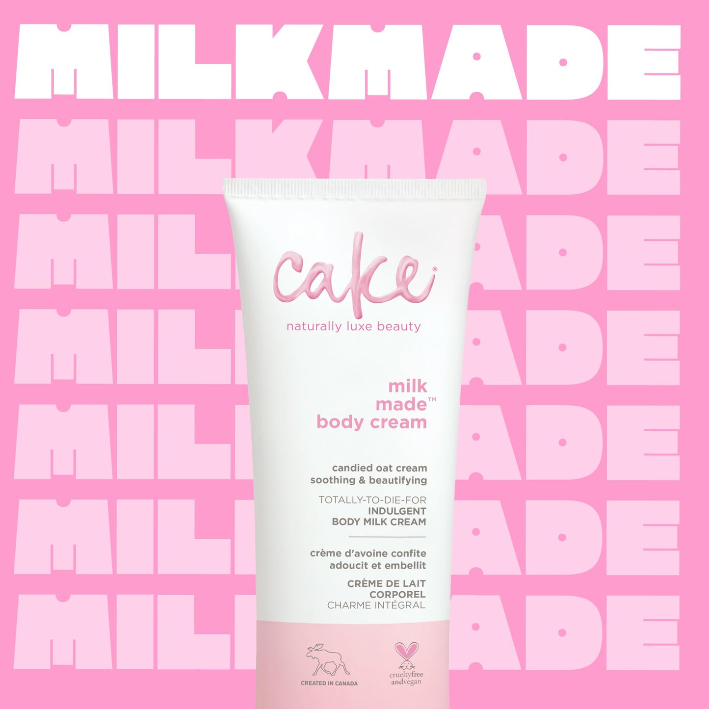 Cake Beauty, Shea Butter Body Cream Body Lotion For Women Dry Skin, Basic, Milk Made Indulgent, 7 Fl Oz Beauty & Personal Care Cake Beauty