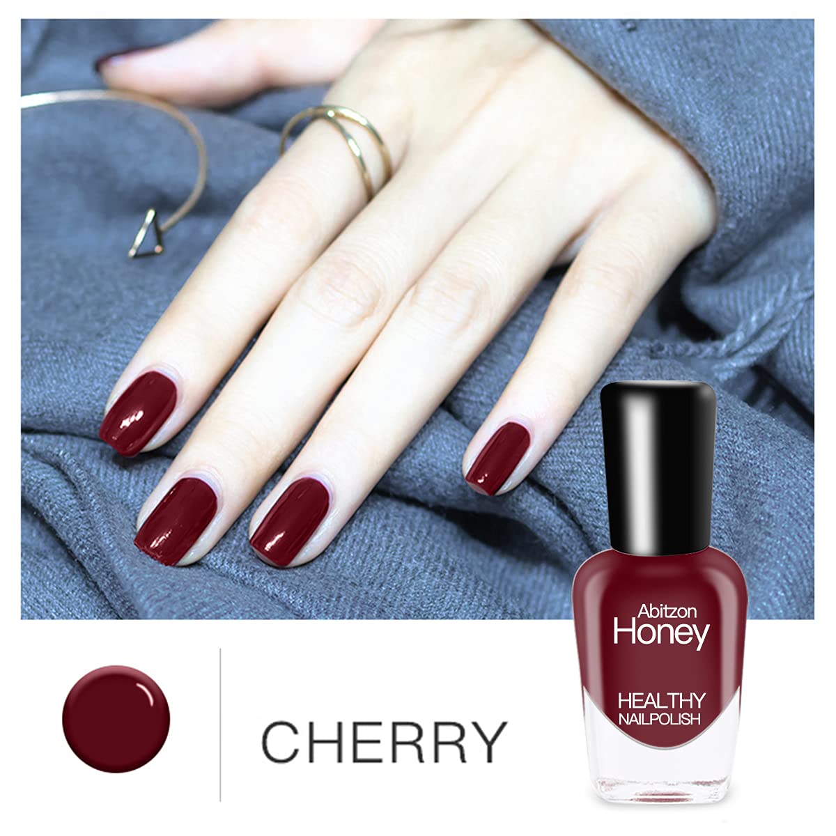 Abitzon New Nail Polish Set (10 Bottles) Non-Toxic Eco-Friendly Easy Peel Off and Quick Dry Water Based Nail Polish Beauty & Personal Care Abitzon