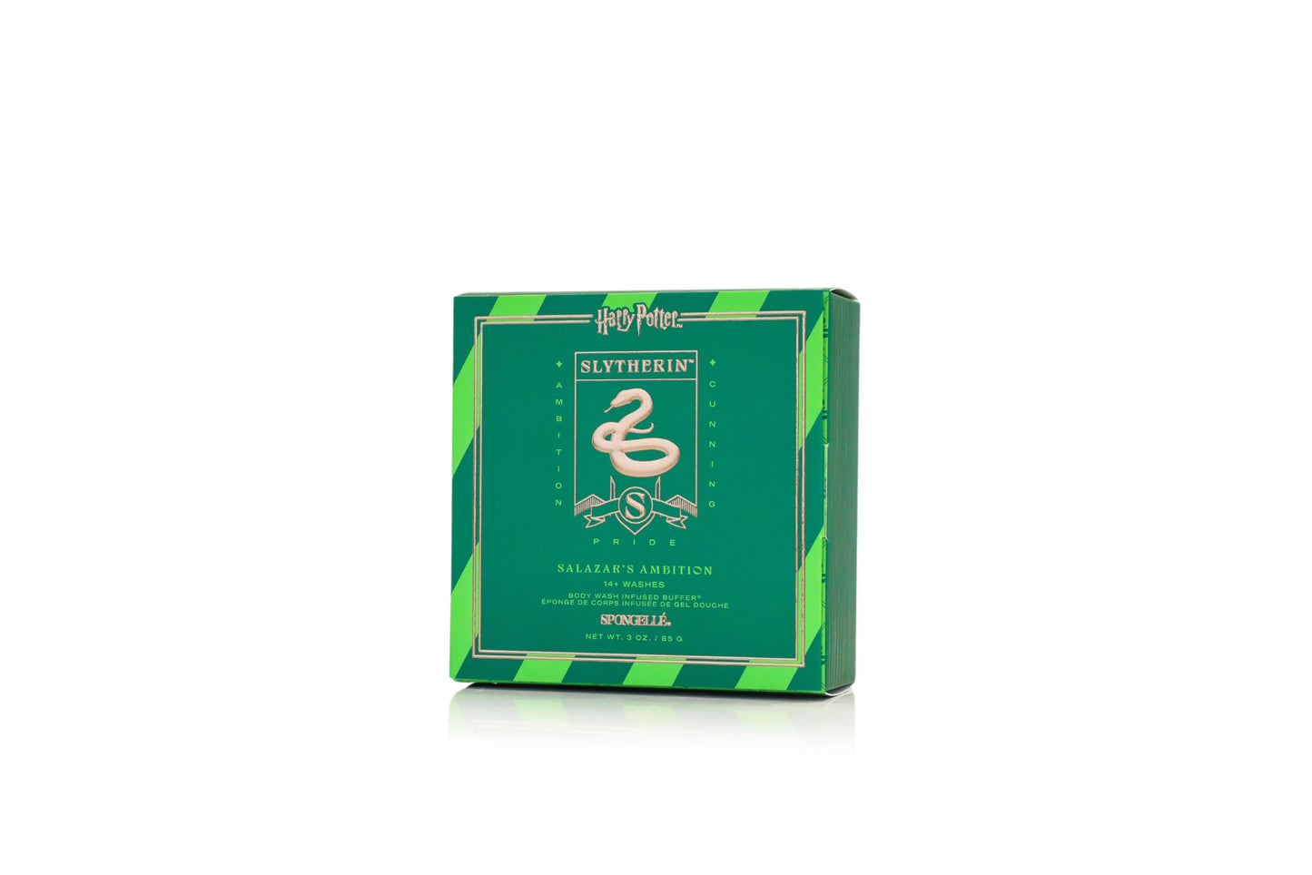 Spongelle HARRY POTTER SLYTHERIN BODY WASH INFUSED BUFFER- SALAZAR'S AMBITION Beauty & Personal Care SPONGELLÉ