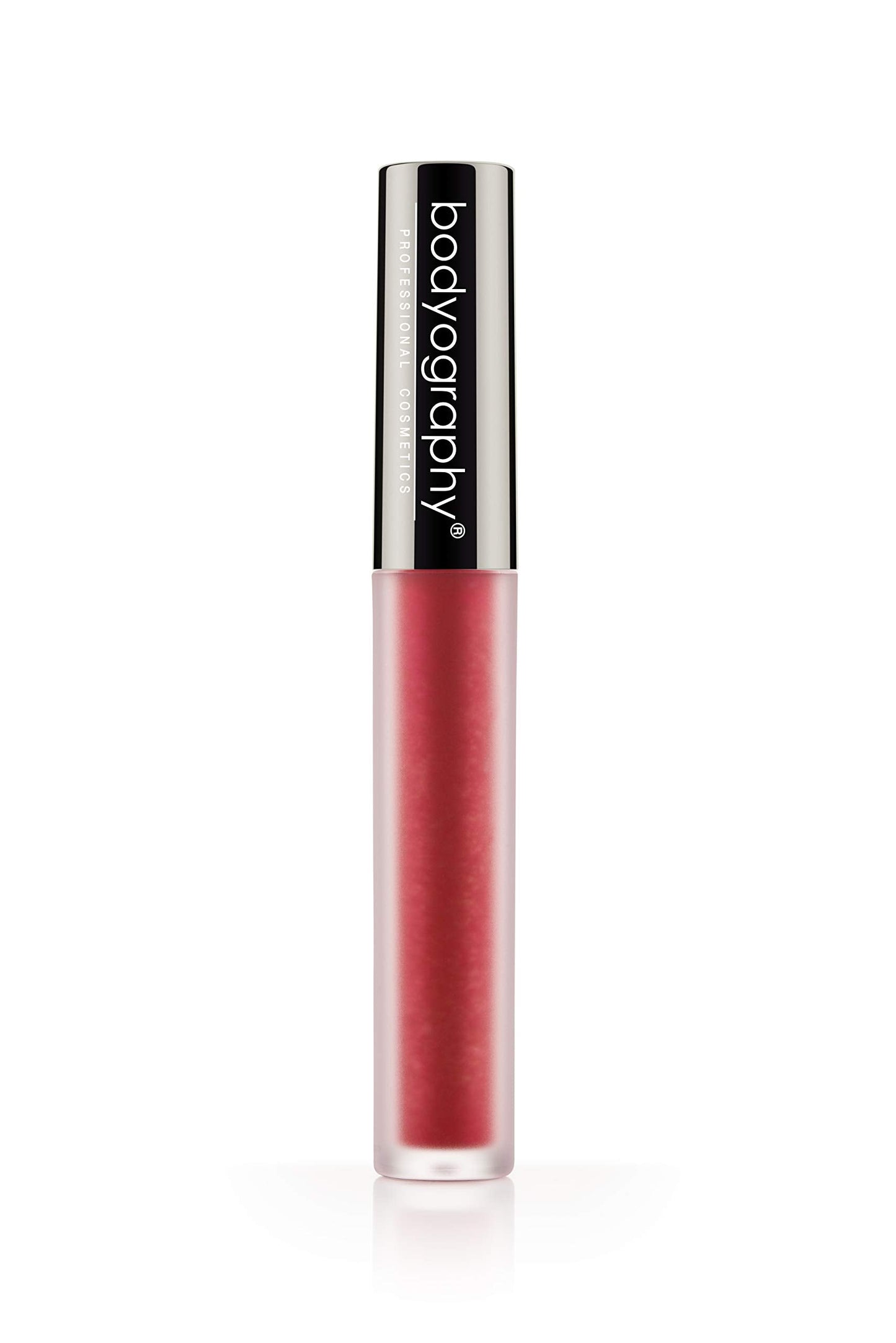 Bodyography Matte Lip Lava Liquid Lipstick - Strawberry Moon | Dark Rose Matte | Long-Wear, Transfer-Proof Lipstick with Vitamin E Conditioning | Beauty & Personal Care Bodyography