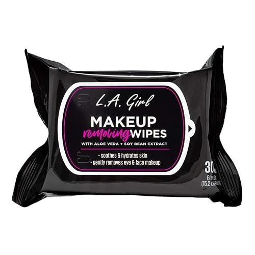 L.A. Girl Makeup Removing Wipes, G20100 G20100 Beauty & Personal Care L.A. Girl