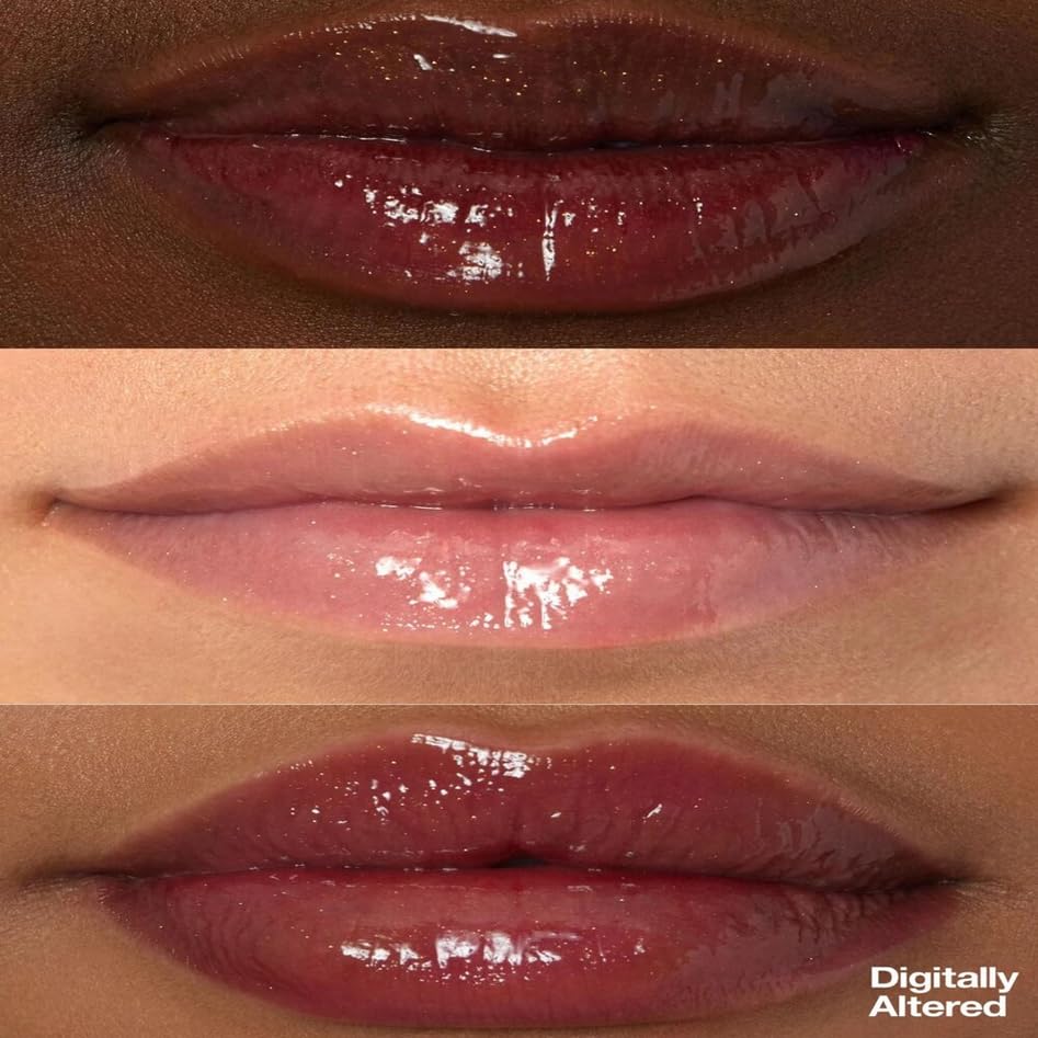 Uoma Beauty FLOSS GLOSS - LIP GLOSS (Coral Me) Contains Castor Oil, Sunflower Oil and Hyaluronic Acid for Nourishment and Hydration Beauty & Personal Care UOMA Beauty