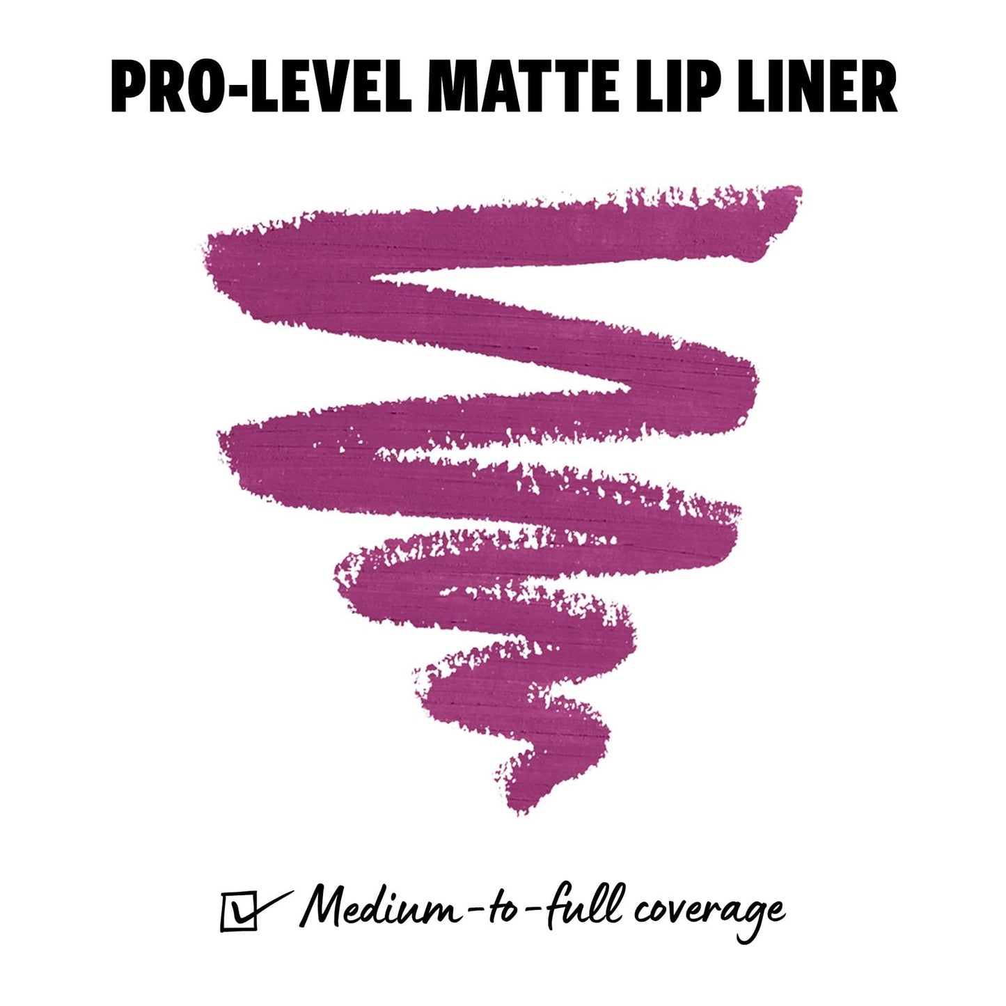 NYX PROFESSIONAL MAKEUP Suede Matte Lip Liner, Vegan Formula - Aria (Violet) Beauty & Personal Care NYX PROFESSIONAL MAKEUP