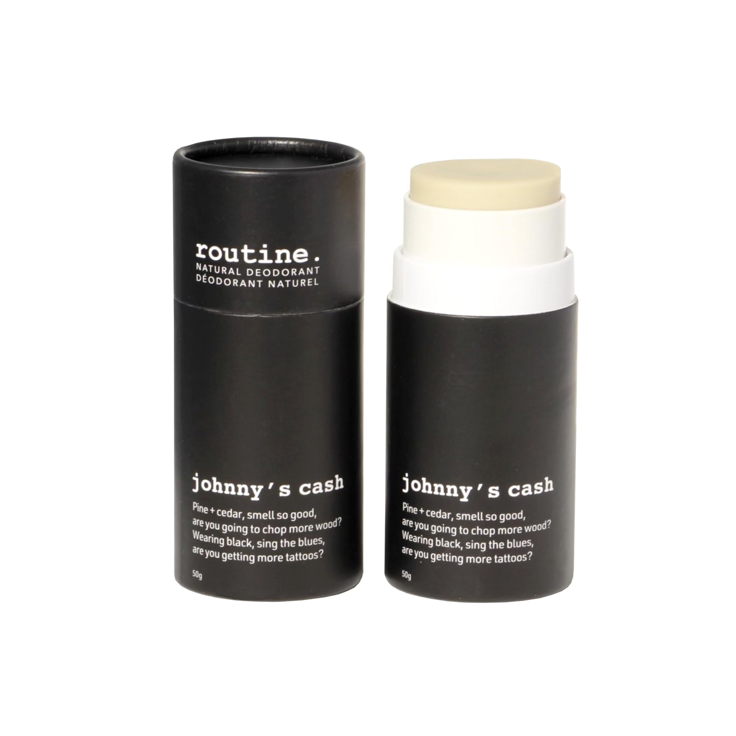 Routine. Natural Deodorant Johnny's Cash Deo Stick - 1.7 Fluid Oz. Natural Deodorant Aluminum Free Natural Deodorant For Women & Men - (Stick Formula) Beauty and Personal Care Routine