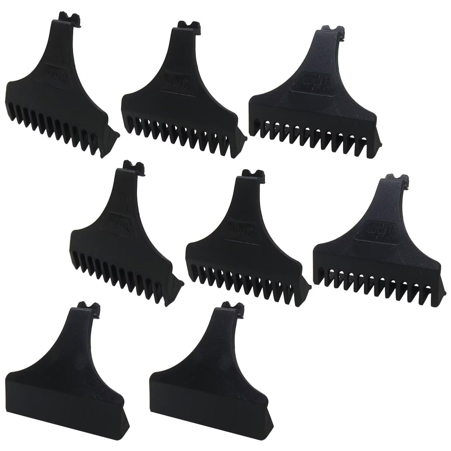 Vicue New 8Pcs Universal Hair Trimmer Clipper Limit Comb Guide Sets Replacement Hair Guides Combs Tool Beauty and Personal Care Vicue