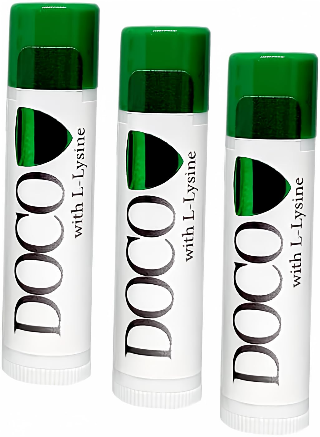 DocoShield Lip Balm w/Docosanol and Lysine (3-Pack) Beauty & Personal Care DOCO