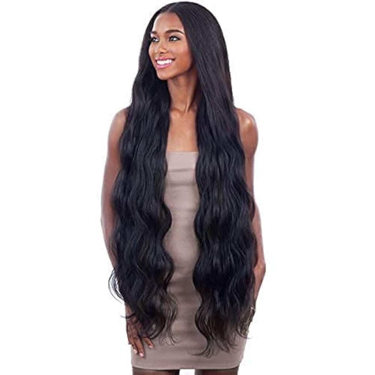 BODY WAVE 30" (2 Dark Brown) - Shake-N-Go Organique Mastermix Synthetic Bundle Weave