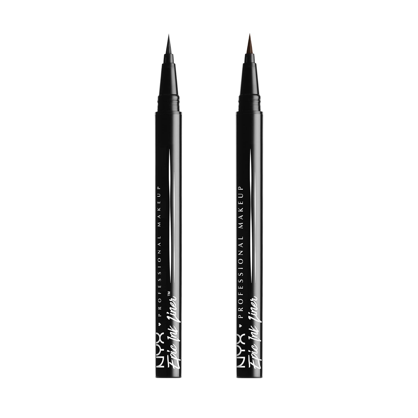 NYX PROFESSIONAL MAKEUP Epic Ink Liner, Waterproof Liquid Eyeliner - Black (Pack Of 2), Vegan Formula Beauty & Personal Care NYX PROFESSIONAL MAKEUP