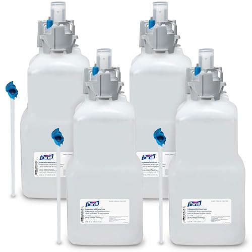 Purell Professional Mild Foam Hand Soap Refill Fragrance Free, 2300 mL Refill CXM/CXI/CXT Dispenser (Pack of 4)- 8545-04 Beauty & Personal Care Purell
