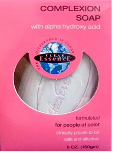 Clear Essence Anti-Aging Complexion Soap with Alpha Hydroxy Acid, 5 oz (Pack of 9) Beauty & Personal Care Clear Essence