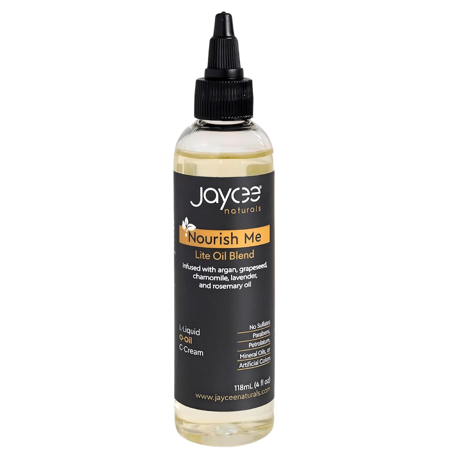 Jaycee Naturals Nourish Me Hair Oil with Grapeseed & Argan Oil, Calendula Extract & Rosemary Oil is Lightweight and Ideal for Sisterlocks and Braids Beauty & Personal Care Jaycee Naturals