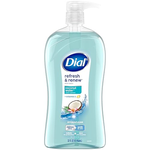 Dial Body Wash, Refresh & Renew Coconut Water, 32 fl oz Beauty & Personal Care Dial