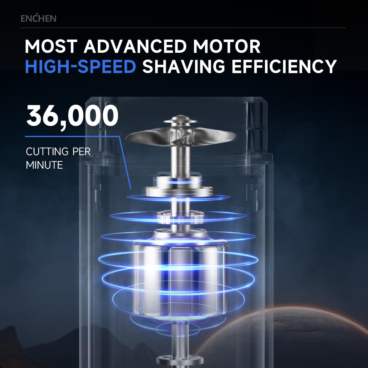 Mini Electric Shaver, Mini Shavers for Men, USB Rechargeable, Portable, Waterproof, for Home, Office, Car, Travel, Z3 Beauty and Personal Care Enchen