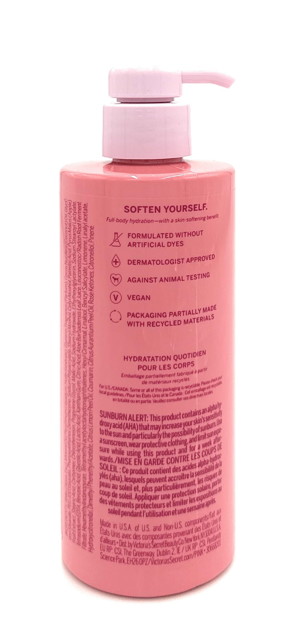 Victoria's Secret Pink Pink Apple Body Lotion Pump 12 Fl Oz Beauty & Personal Care Victoria's Secret