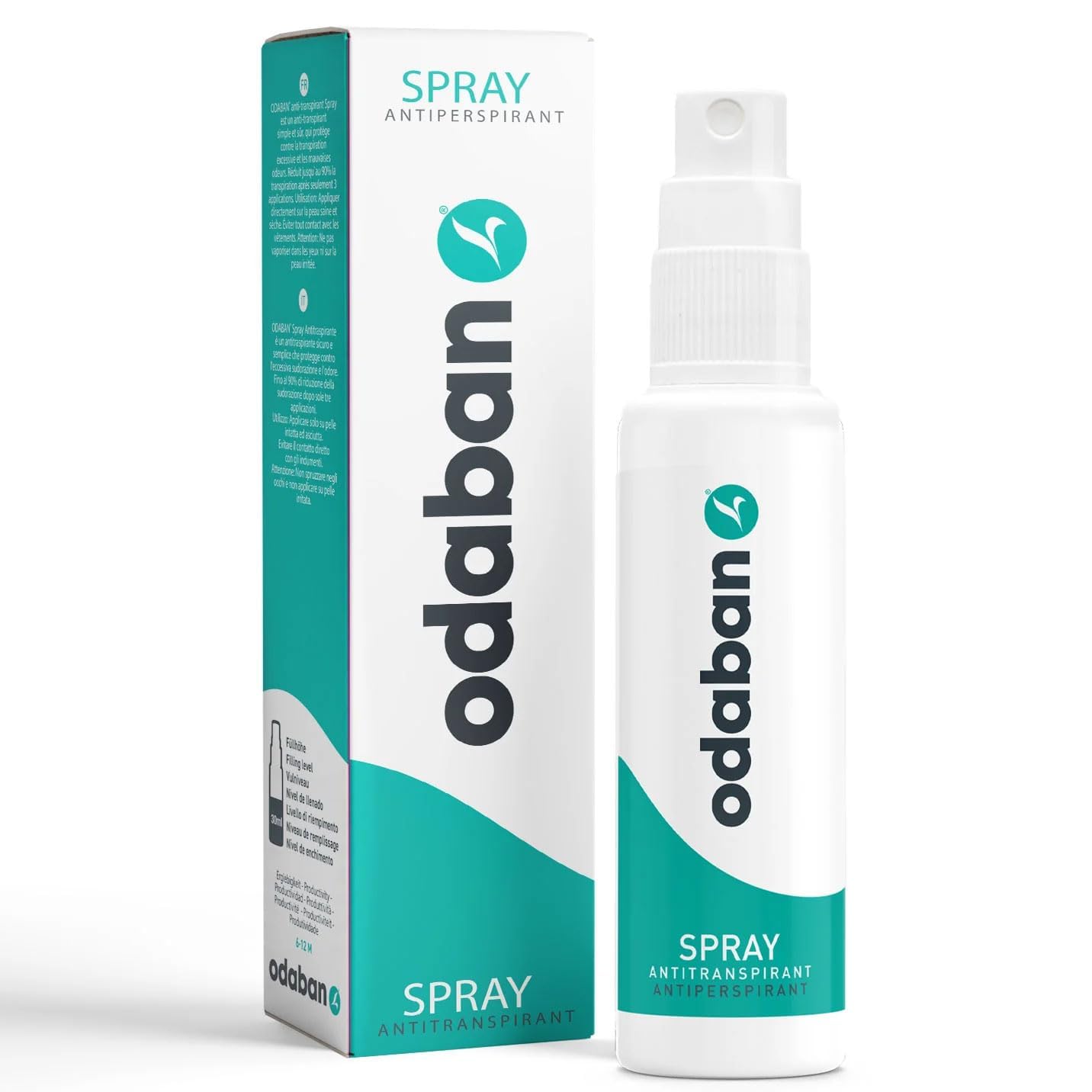 odaban antiperspirant deodorant, clinical strenght & protection, deodorant for men & women for excissive sweating and Hyperhidrosis, fragrance-free 1 Beauty and Personal Care ODABAN ANTIPERPSPIRANT