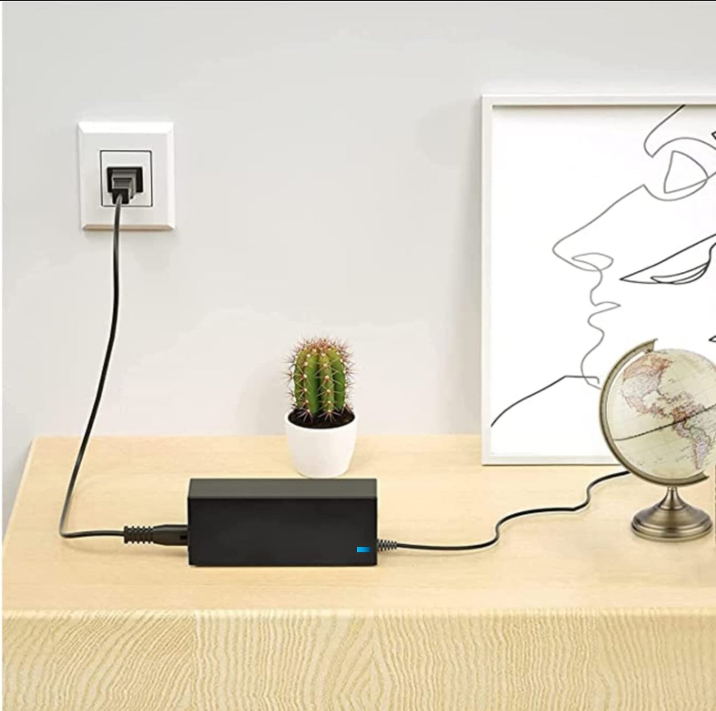Onerbl New AC/DC Adapter Compatible with Lescolton T008 T009 T009i T002 T011c T-008 T-009 T-009i T-002 T-011c Hair Removal Epilator GEO451C-240190 Beauty and Personal Care onerbl