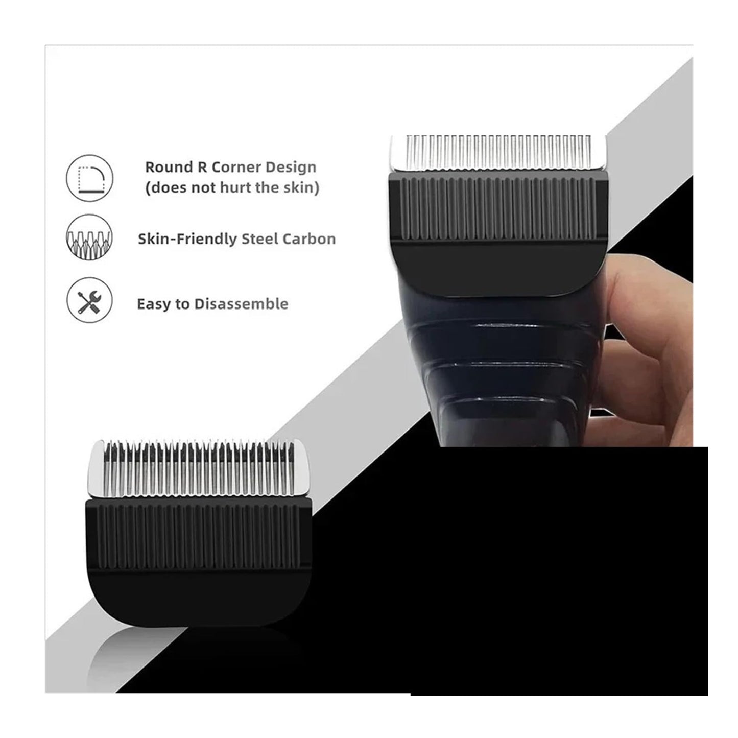 Professional Detachable Blades,Compatible For Wahl,Hair Trimmer 79434 9649P 9549 Clipper(2pcs) Beauty and Personal Care YHYIBAZBG