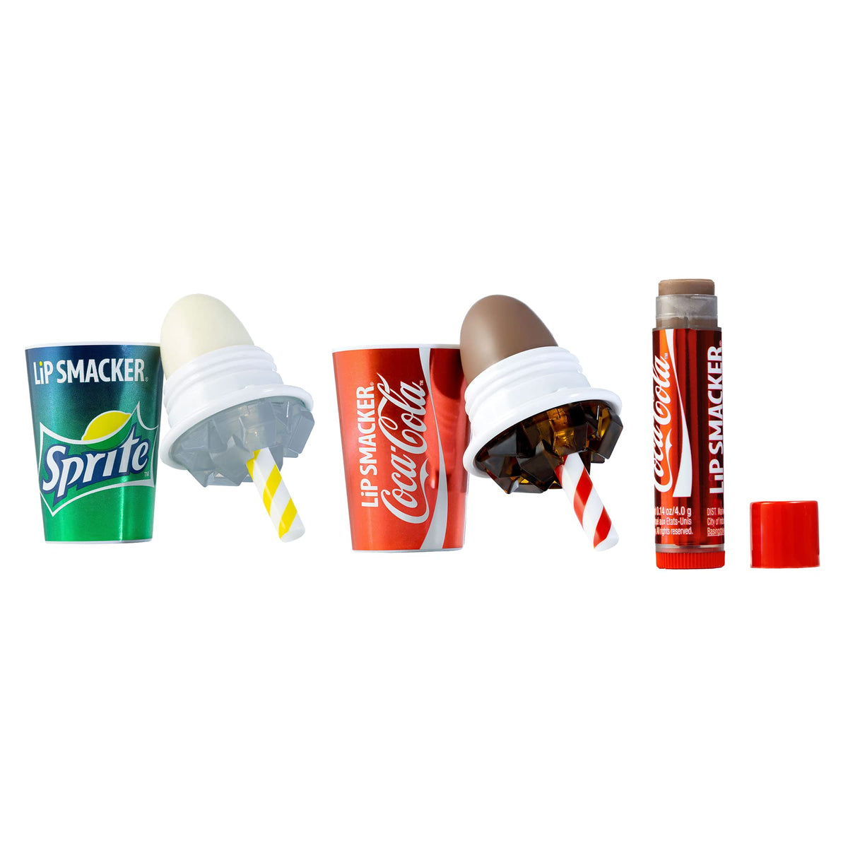 Lip Smacker Coca Cola Collection, lip balm for kids - Coca-Cola & Sprite, trio Beauty & Personal Care Lip Smacker