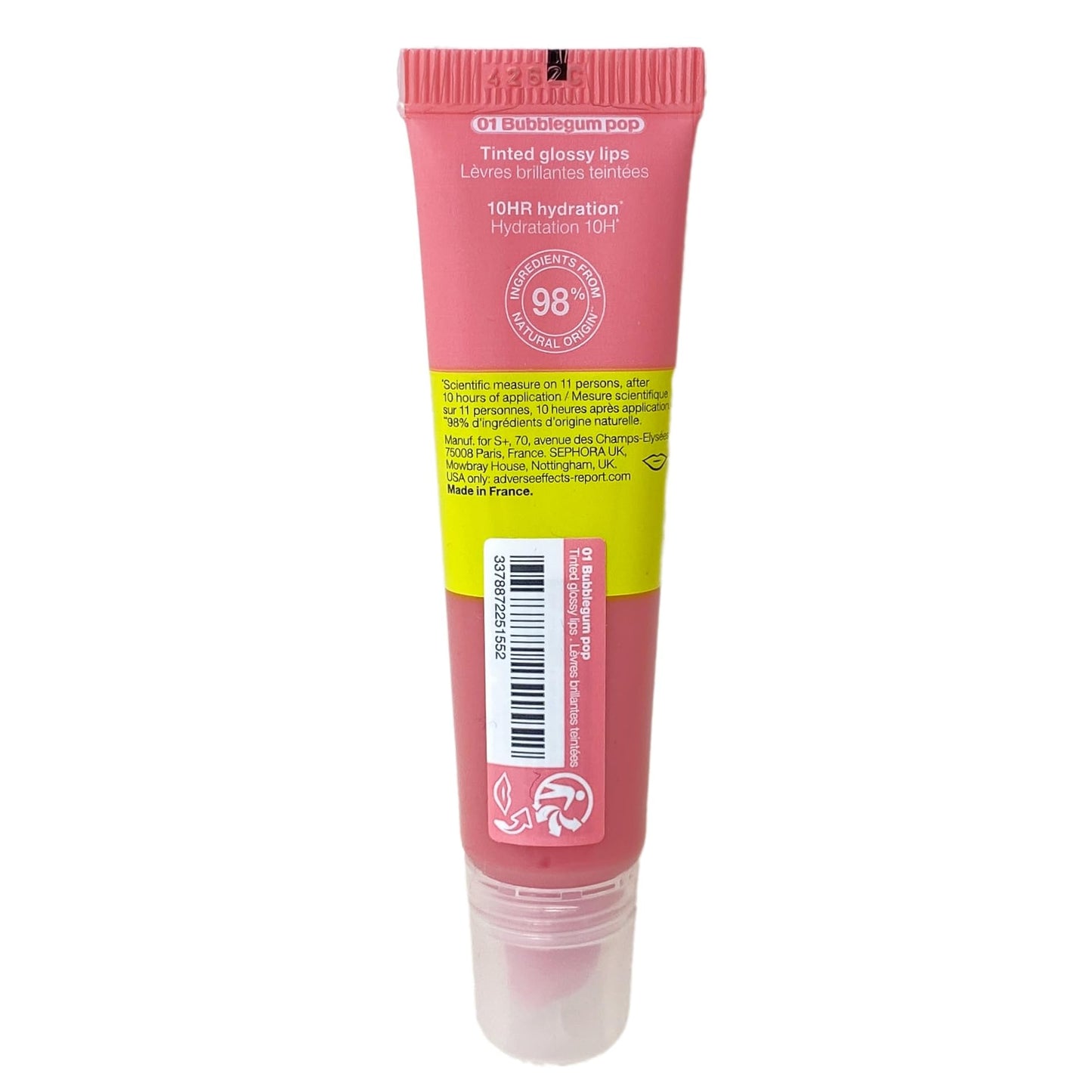 Sephora Collection Glaze Balm- 01 Bubblegum Pop - 15 mL / 0.5 fl oz Beauty & Personal Care SEPHORA