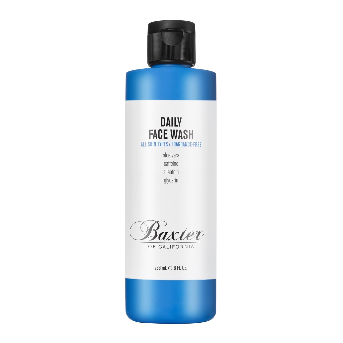 Baxter of California Daily Face Wash for Men | All Skin Types | Sulfate-Free | Fragrance Free | 8 oz | Holiday Gift Guide Beauty & Personal Care Baxter of California