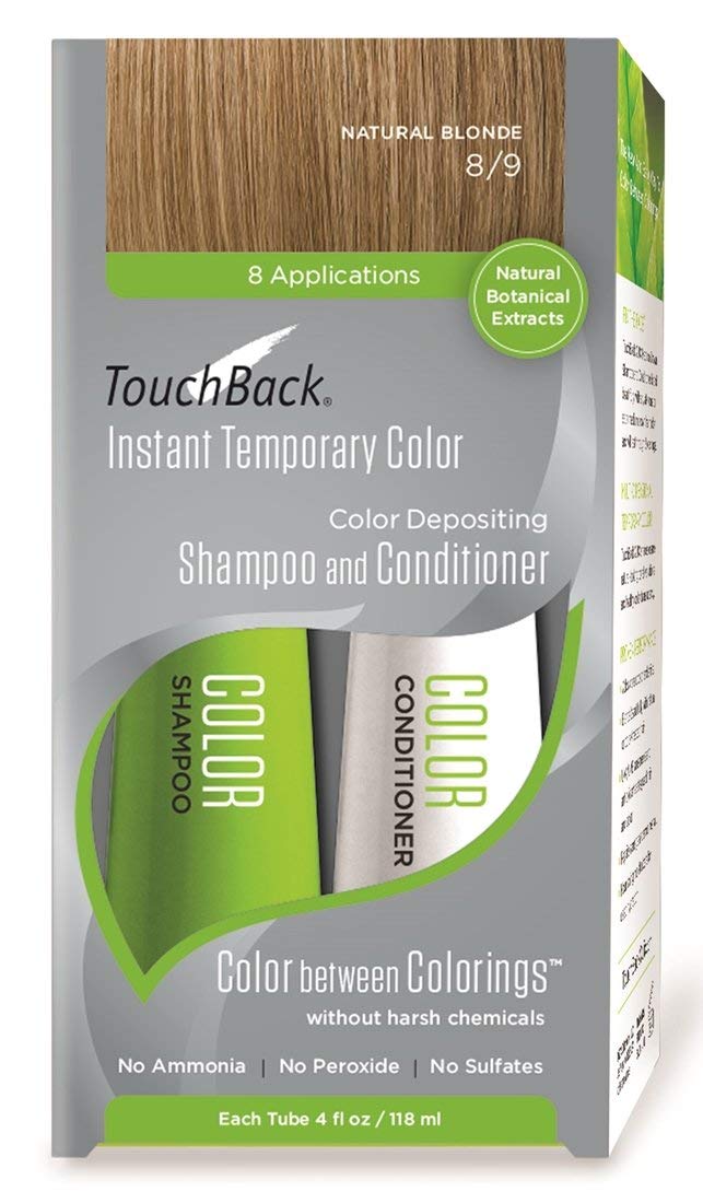 TouchBack Natural Blonde Color Shampoo and Conditioner Set Beauty & Personal Care TouchBack