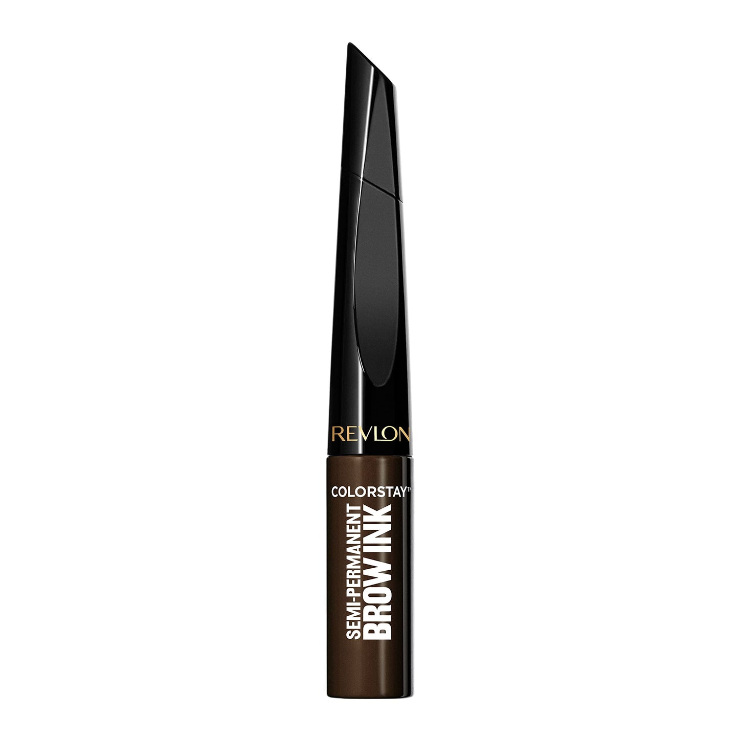 Revlon ColorStay 5-in-1 Semi-Permanent Brow Ink with Spoolie Brush, Waterproof, Transfer-Proof, Eyebrow Makeup, Easy to Remove, 355 Dark Brown Ink Beauty & Personal Care REVLON
