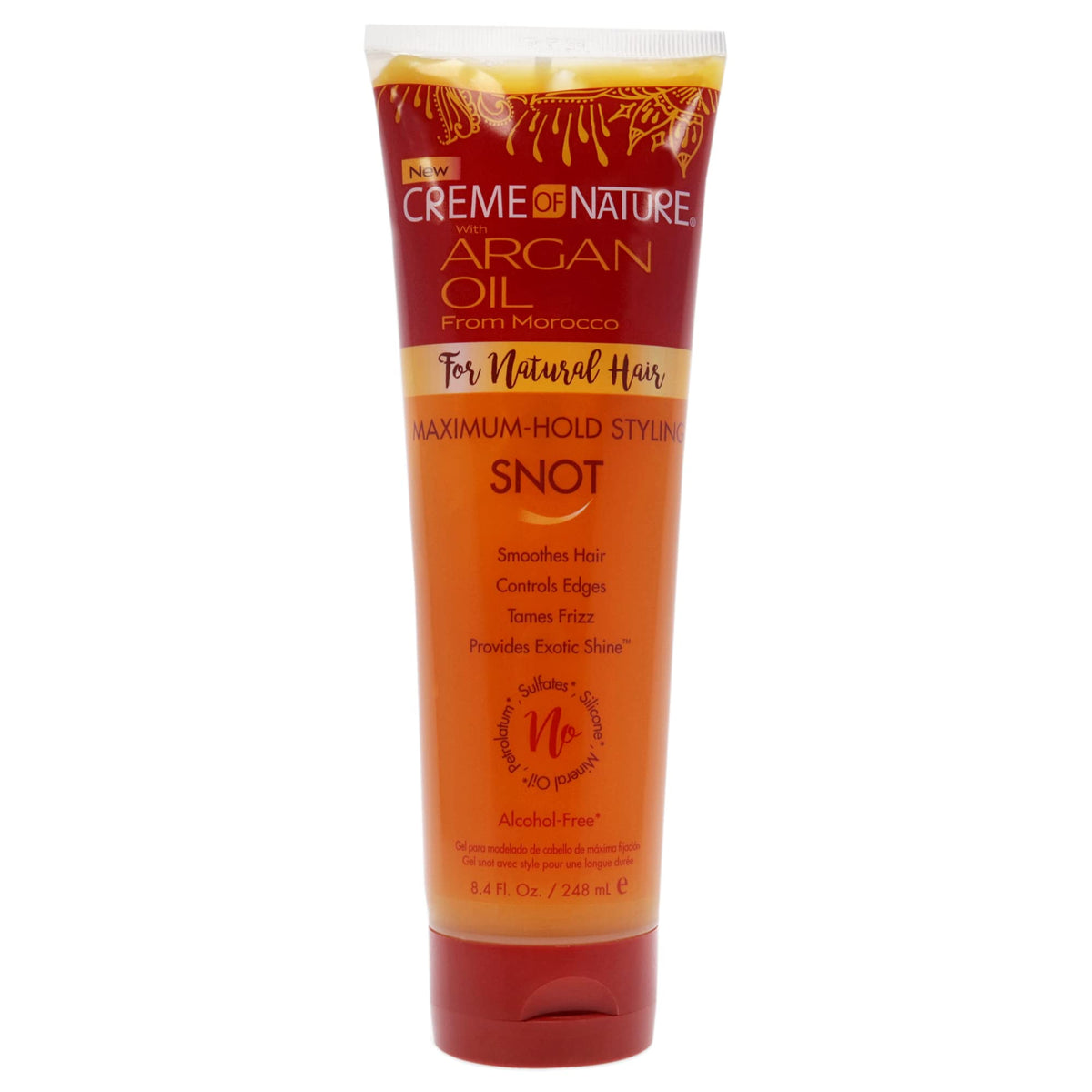 Creme of Nature Argan Oil Maximun Hold Styling Snot Gel Gel Unisex 8.4 oz Beauty & Personal Care Creme of Nature