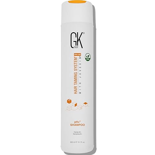 GK HAIR pH+ Clarifying Shampoo 10.1 Oz - Pre Treatment Shampoo for Hair, Deep Cleansing Shampoo for Build Up Removal, Opens Cuticle for Keratin Beauty & Personal Care GK HAIR