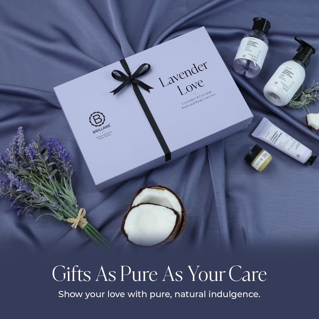 BRILLARE Lavender Love Gift Box Beauty and Personal Care BRILLARE