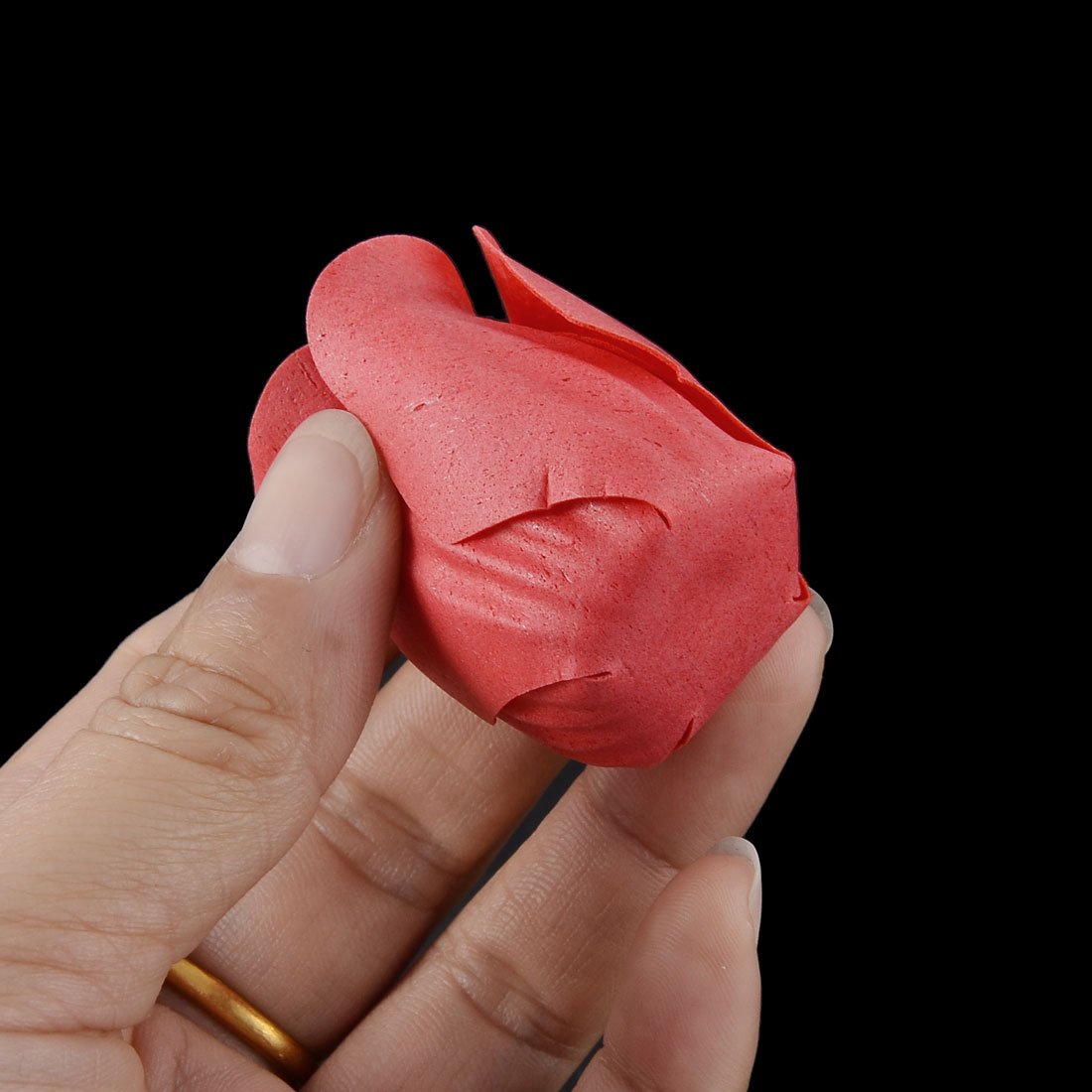 Ruilogod Rose Bud Design Scented Bath Petals Wedding Gift 6pcs Red (id: 6f7 e20 9c2 adf b65 Beauty and Personal Care Ruilogod