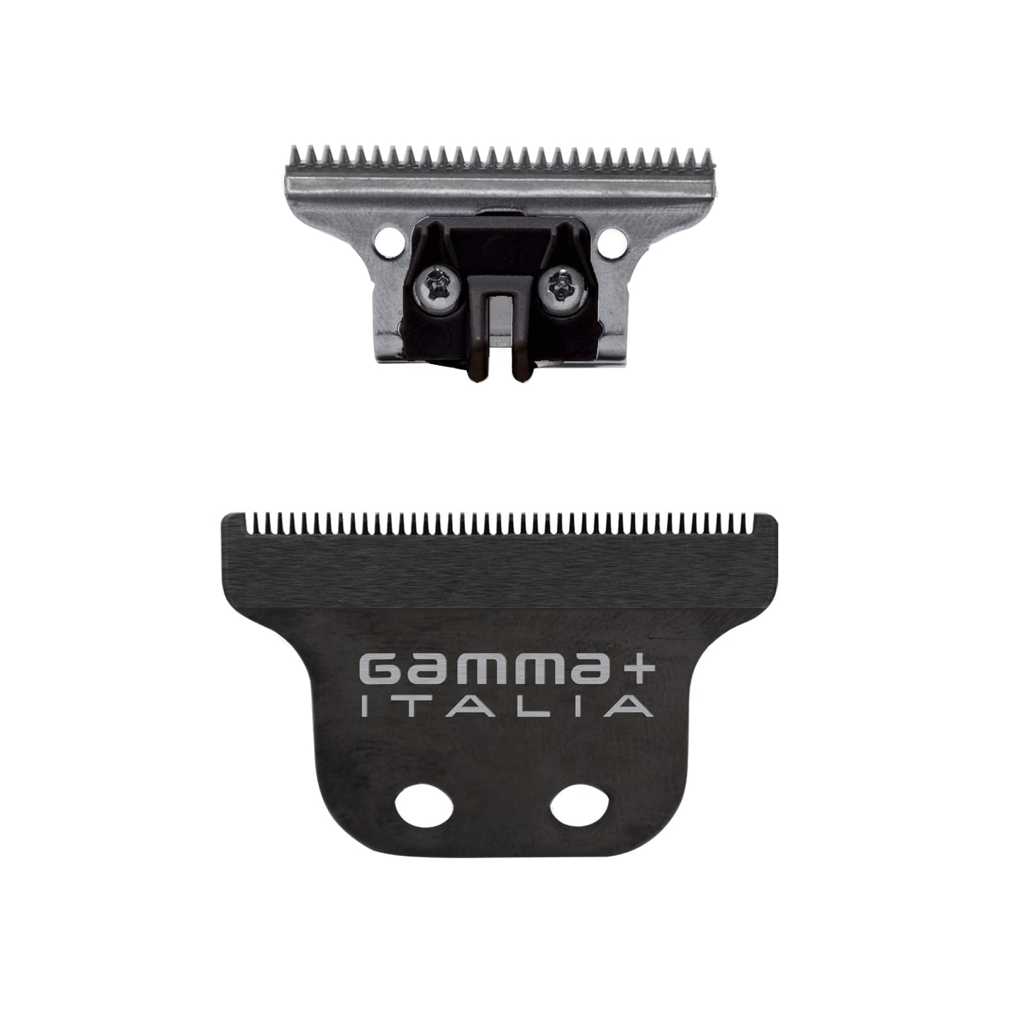 GAMMA+ Replacement Classic Fixed Black Diamond Carbon DLC with Stainless Steel Deep Tooth Cutter Trimmer Blade Set Beauty and Personal Care GAMMA+